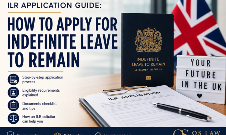 ILR application guide explaining how to apply for Indefinite Leave to Remain in the UK with help from an ILR solicitor.